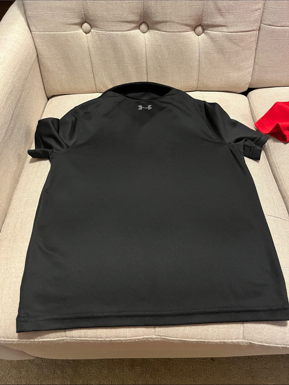 Under Armour Kids Short Sleeve Polo Pack - Black & Red - Picture 4 of 8